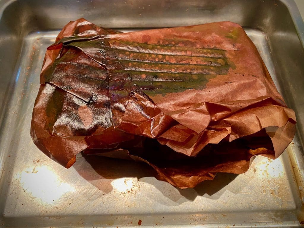 Pulled Pork im Pink Butcher Paper (Metzgerpapier) smoken Big J's BBQ