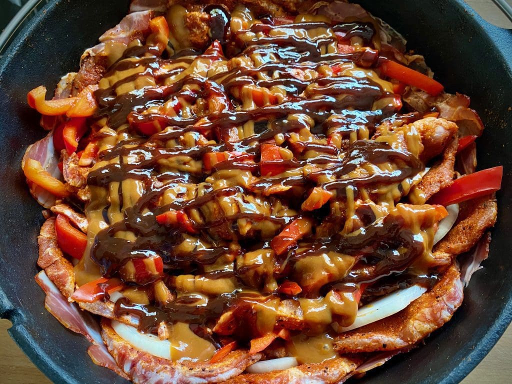 Schichtfleisch aus dem Dutch Oven Big J's BBQ