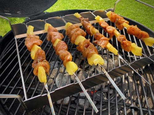 Grillspieße mit Hähnchen und Ananas - Big J&amp;#39;s BBQ
