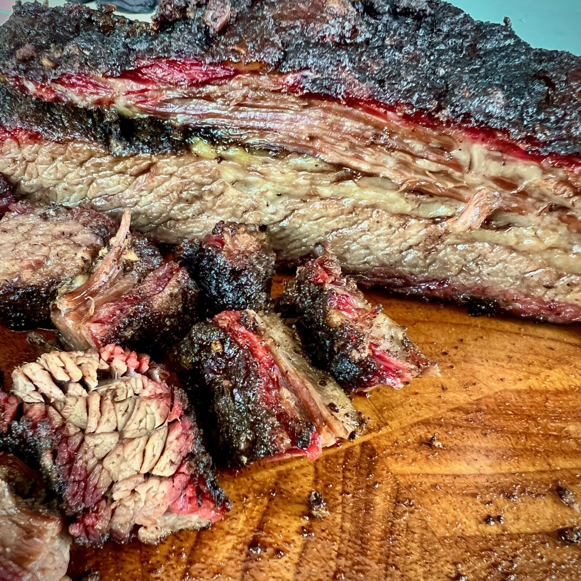 WagyuBrisket BMS 8 im PelletSmoker die perfekte Rinderbrust Big J's BBQ