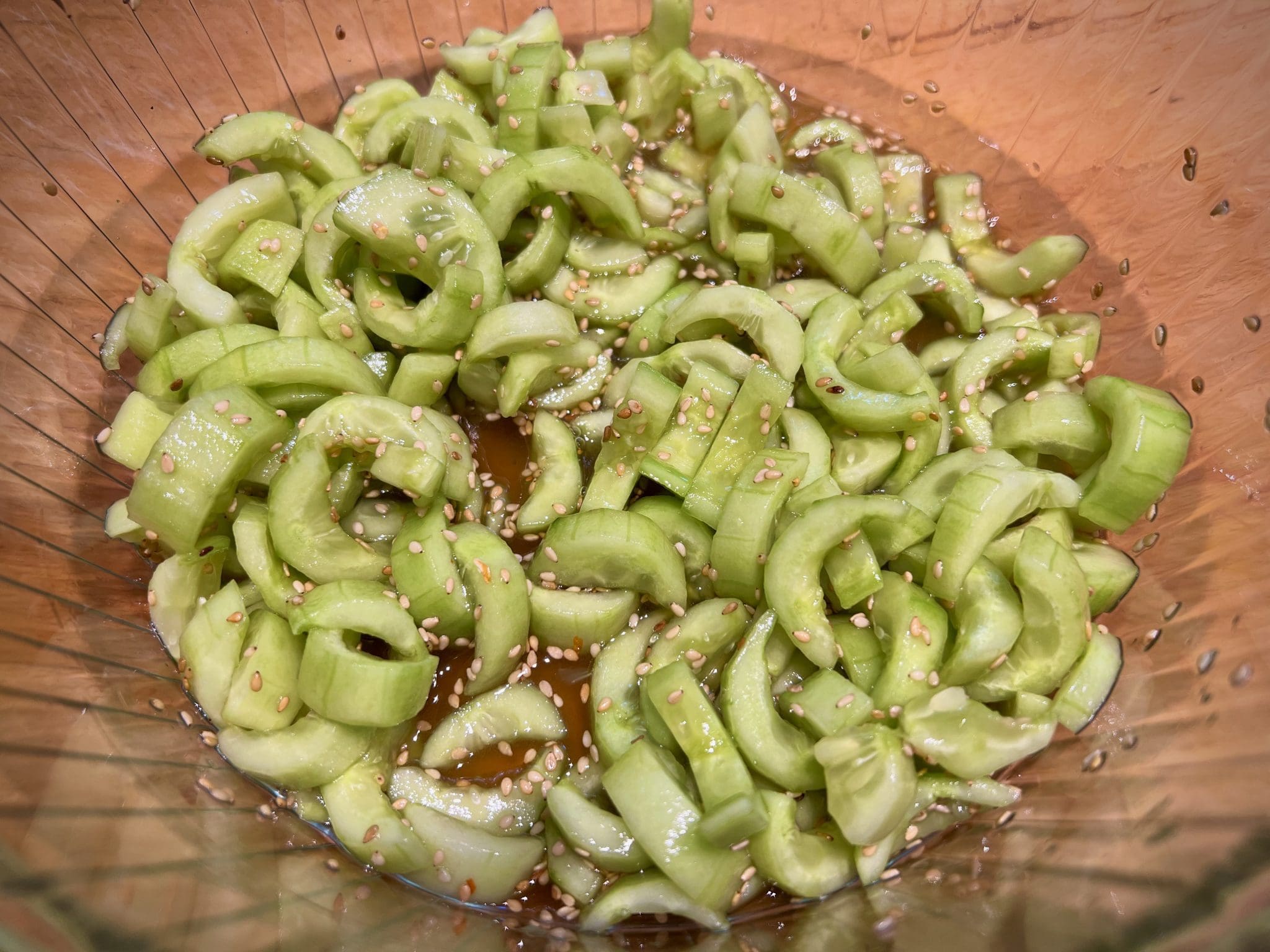 Scharfer Japanischer Gurkensalat (Sunomono) - Big J&amp;#39;s BBQ